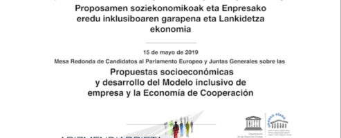 Mesa redonda de candidatos al Parlamento Europeo